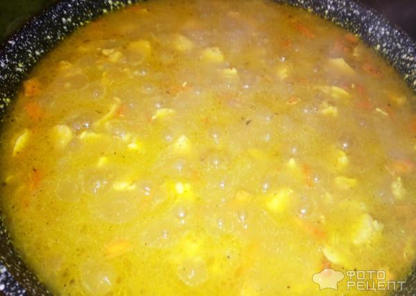 Перловка с куриным филе фото