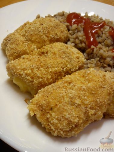 Куриные рулетики с сыром