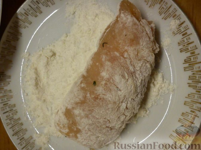 Куриные рулетики с сыром