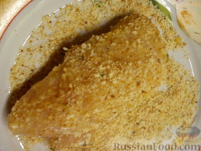 Куриные рулетики с сыром