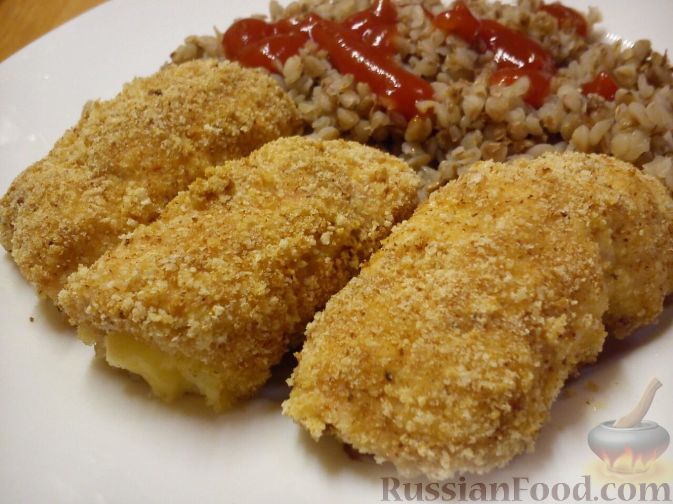 Куриные рулетики с сыром