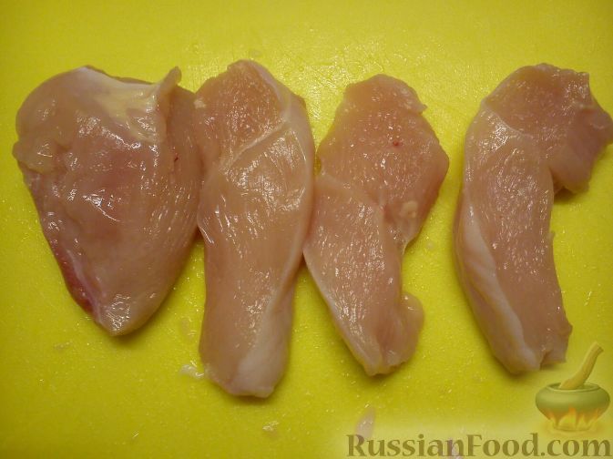 Куриные рулетики с сыром