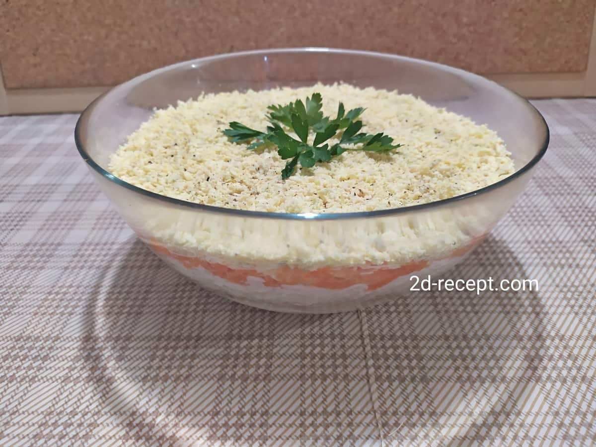 Салат мимоза