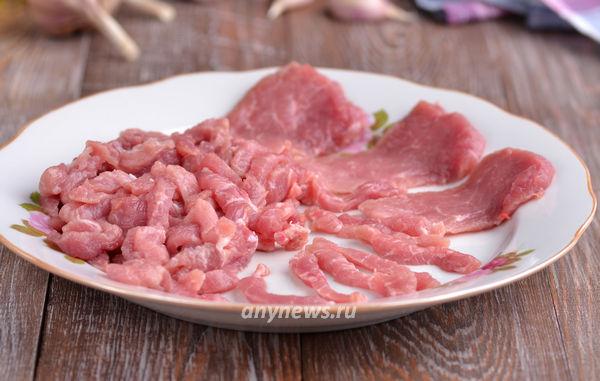 Мясо по-китайски с овощами