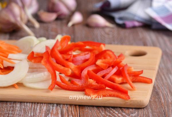 Мясо по-китайски с овощами