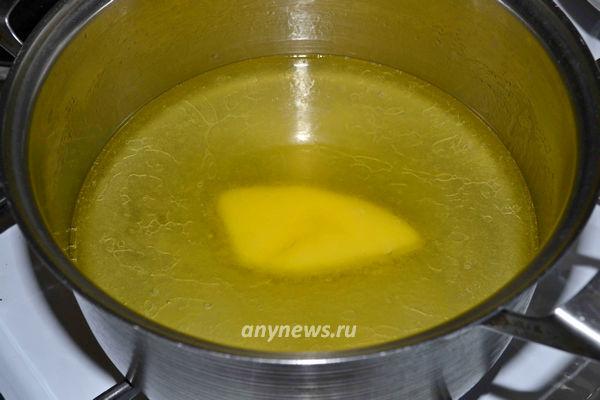 Заварное пирожное с заварным кремом
