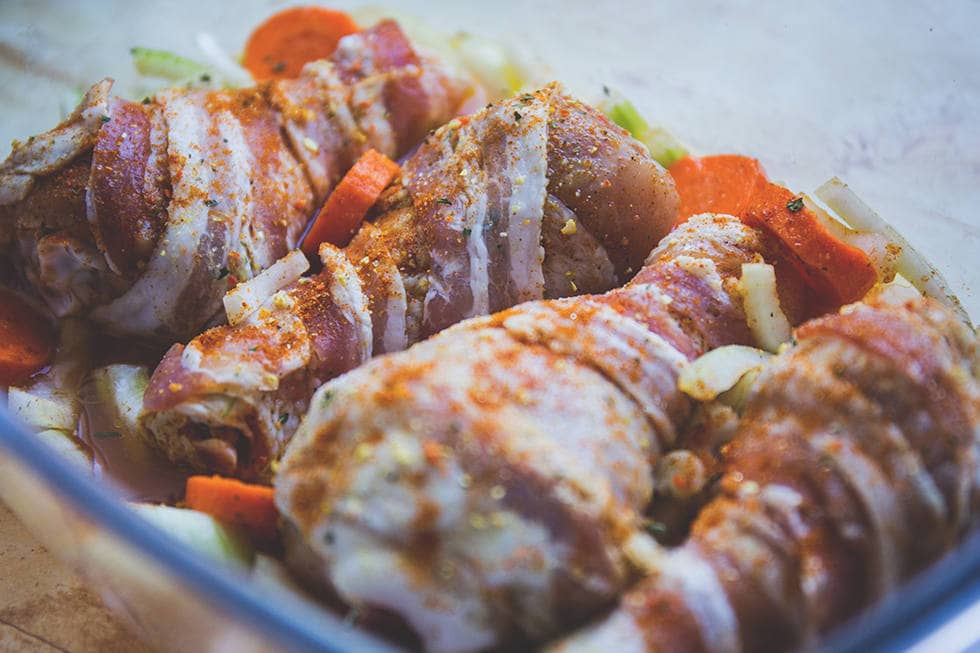 Курочка по-французски
