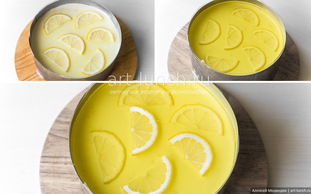 Лимонный чизкейк без выпечки
