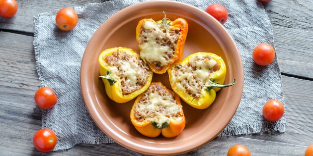 Как приготовить фаршированные перцы в духовке Как приготовить фаршированные перцы в духовке