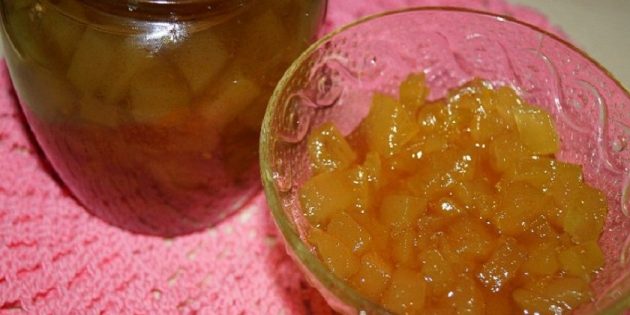 Варенье из кабачков с бананами Варенье из кабачков с бананами