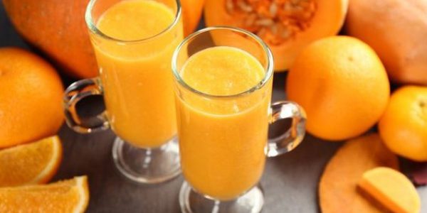 Овсяный кисель с тыквой и апельсиновым соком Овсяный кисель с тыквой и апельсиновым соком