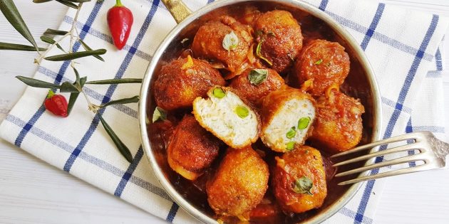 Куриные котлеты по-арабски Куриные котлеты по-арабски