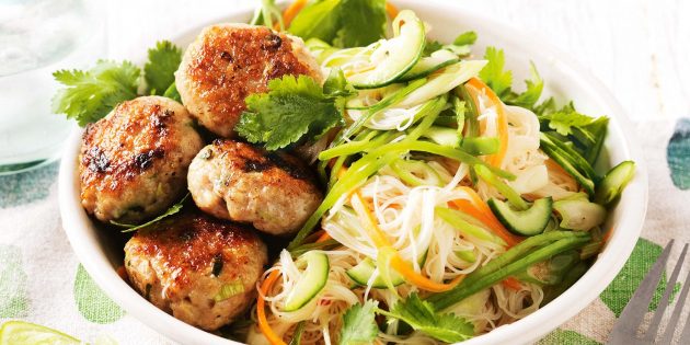 Куриные котлеты с имбирём Куриные котлеты с имбирём