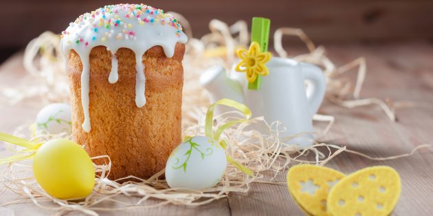 Дрожжевой творожный кулич Дрожжевой творожный кулич