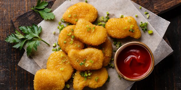 Классические куриные наггетсы Классические куриные наггетсы