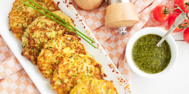 Котлеты из кабачков с сыром Котлеты из кабачков с сыром