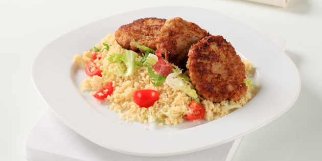 Котлеты из кабачков с хлебом и чесноком Котлеты из кабачков с хлебом и чесноком