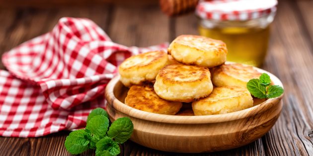 Сырники без муки с манкой и крахмалом Рецепт сырников без муки с манкой и крахмалом
