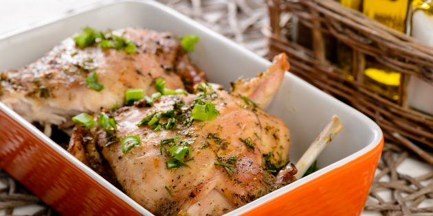 Кролик в духовке с овощами Как приготовить кролика в духовке с овощами: лучший рецепт