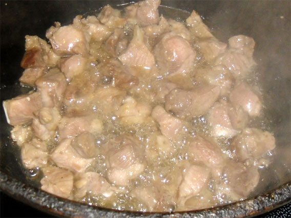 Мясо почти готово Мясо почти готово