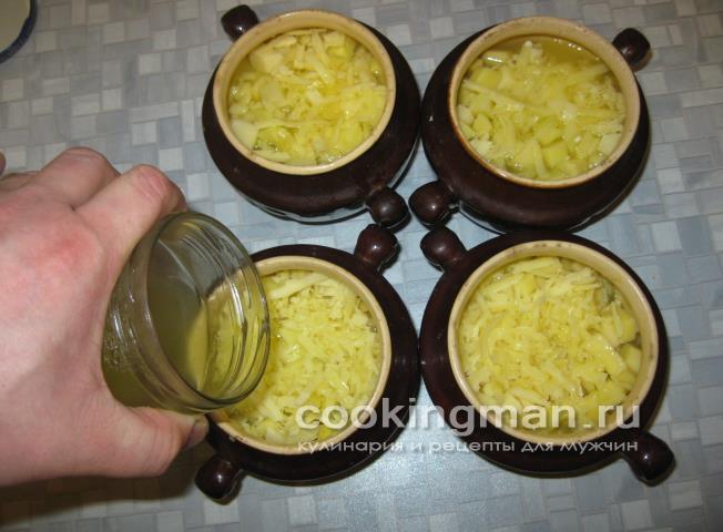 Курица в горшочке с картошкой блюда из курицы в горшочках