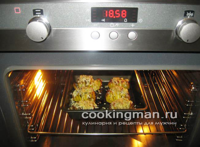 Картошка запеченная с сыром рецепт запеченной картошки с сыром