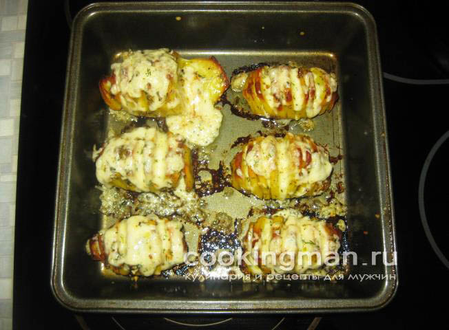Картошка запеченная с сыром рецепт запеченной картошки с сыром