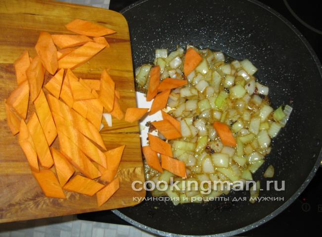 Лук с морковкой на гарнир гарниры к мясу