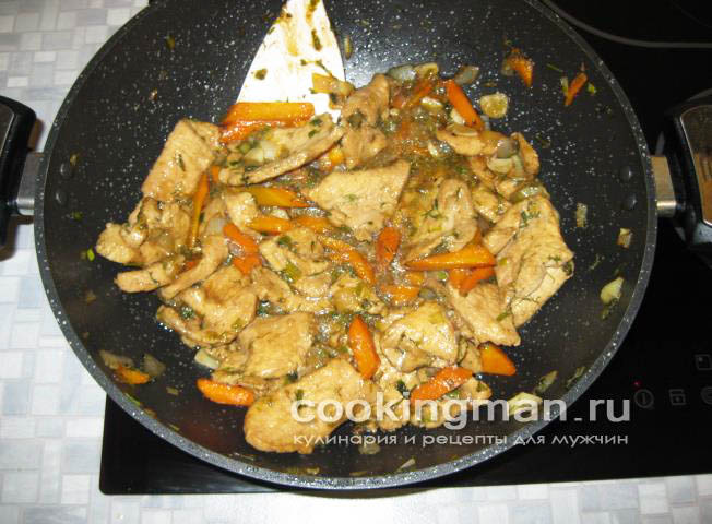 Свинина жареная с луком и морковью свинина рецепты