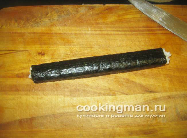 Ролл с огурцом каппа маки