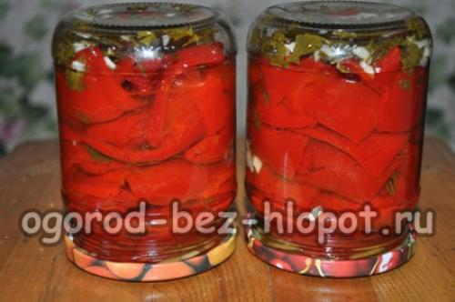 Рецепт красный перец с зеленью и чесноком. Как приготовить маринованный перец с чесноком и петрушкой