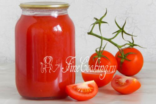 Сок томатный концентрированный на зиму. Томатный сок на зиму — 5 рецептов в домашних условиях 05