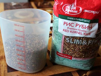 Красный рис Рубин (приготовление): сколько варить и как готовить различные блюда