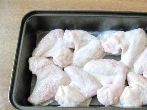 Куриные крылышки в маринаде
