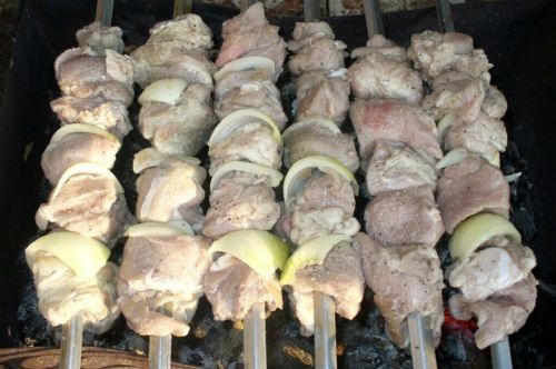 Шашлыки из курицы