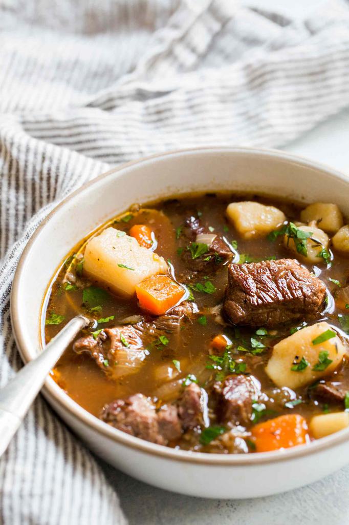 Ароматное мясо с овощами