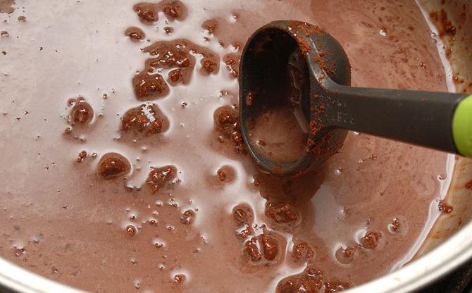 Как варить какао на молоке