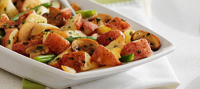 рецепты картошки с овощами в духовке