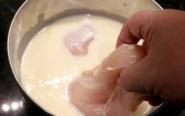 куриная грудка в молоке без варки рецепт с фото 