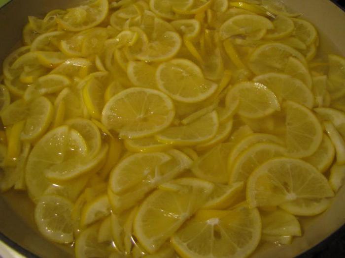 Варенье из лимонов без кожуры