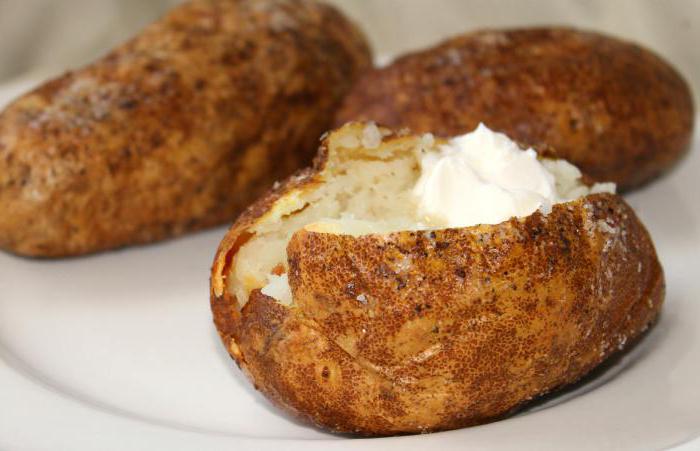  картошка запеченная в духовке целиком в кожуре
