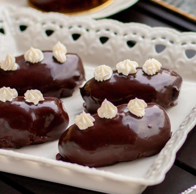 картошка из печенья со сгущенкой и какао