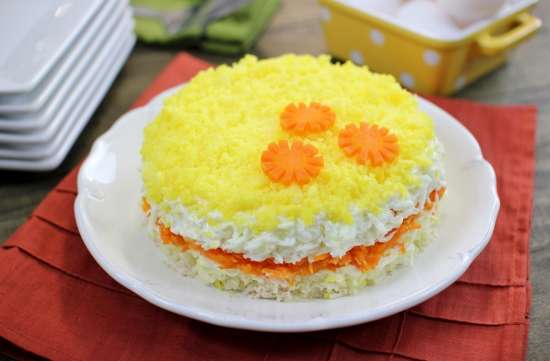 Салат с сыром