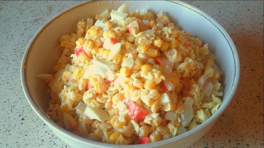 салат из доширака