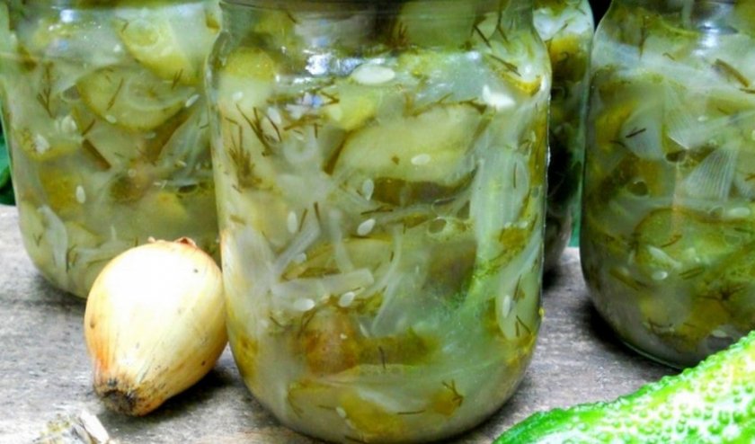 Маринованные резаные огурцы Маринованные резаные огурцы