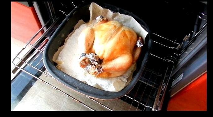 Как запечь курицу на соли в духовке курицу нарезаем на