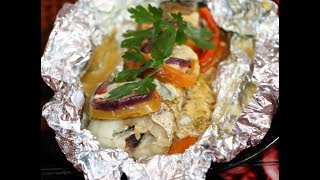 Минтай запеченный в фольге. Ну, оОчень вкусно! Минтай запеченный в фольге. Ну, оОчень вкусно!