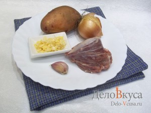 Фаршированная картошка в духовке с мясным фаршем: Ингредиенты Фаршированная картошка в духовке с мясным фаршем: Ингредиенты