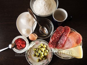 Стромболи: Ингредиенты Стромболи: Ингредиенты