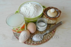 Блины на сыворотке: Ингредиенты Блины на сыворотке: Ингредиенты